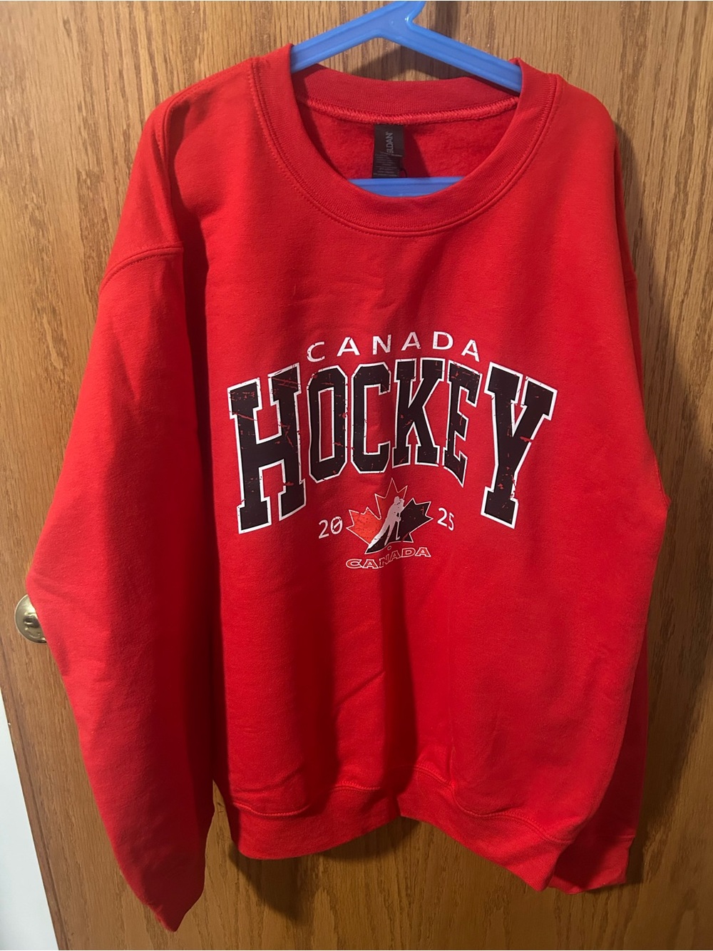 Hockey Canada Red Crewneck Sweatshirt
